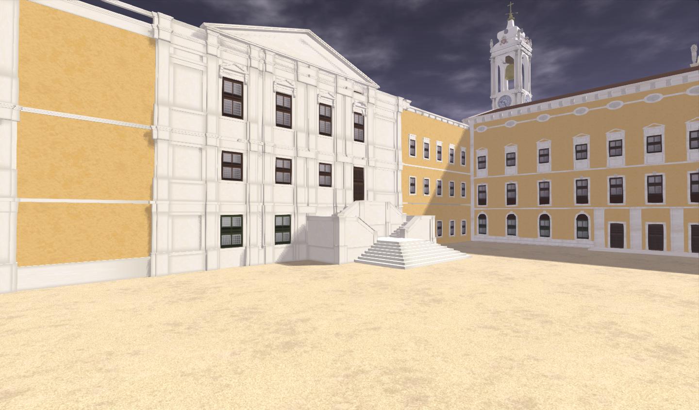 Patriarchal Church and Square. City and Spectacle: a vision of pre-earthquake Lisbon