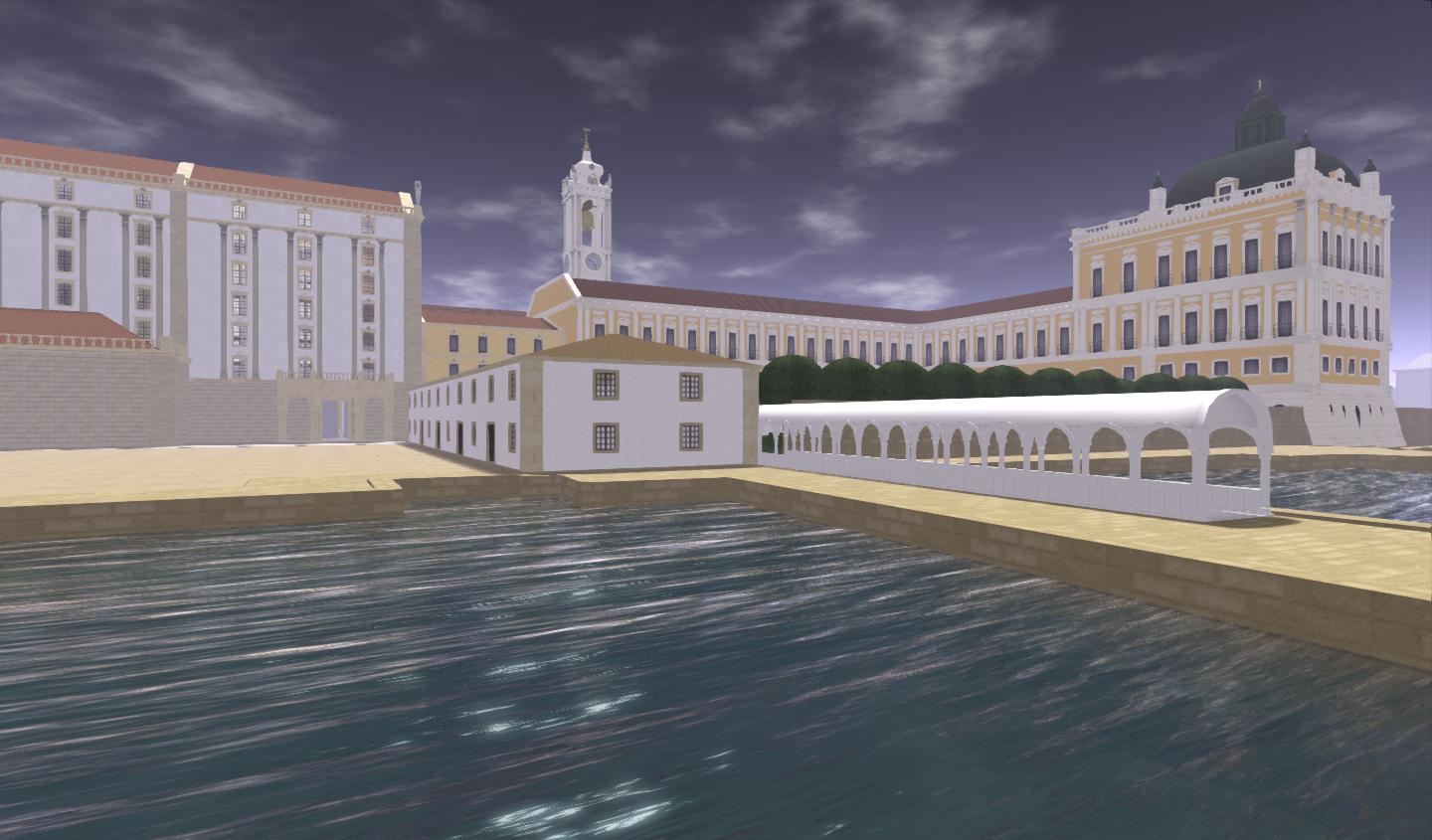 Royal Shipyard (Ribeira das Naus). Ribeira Royal Palace.